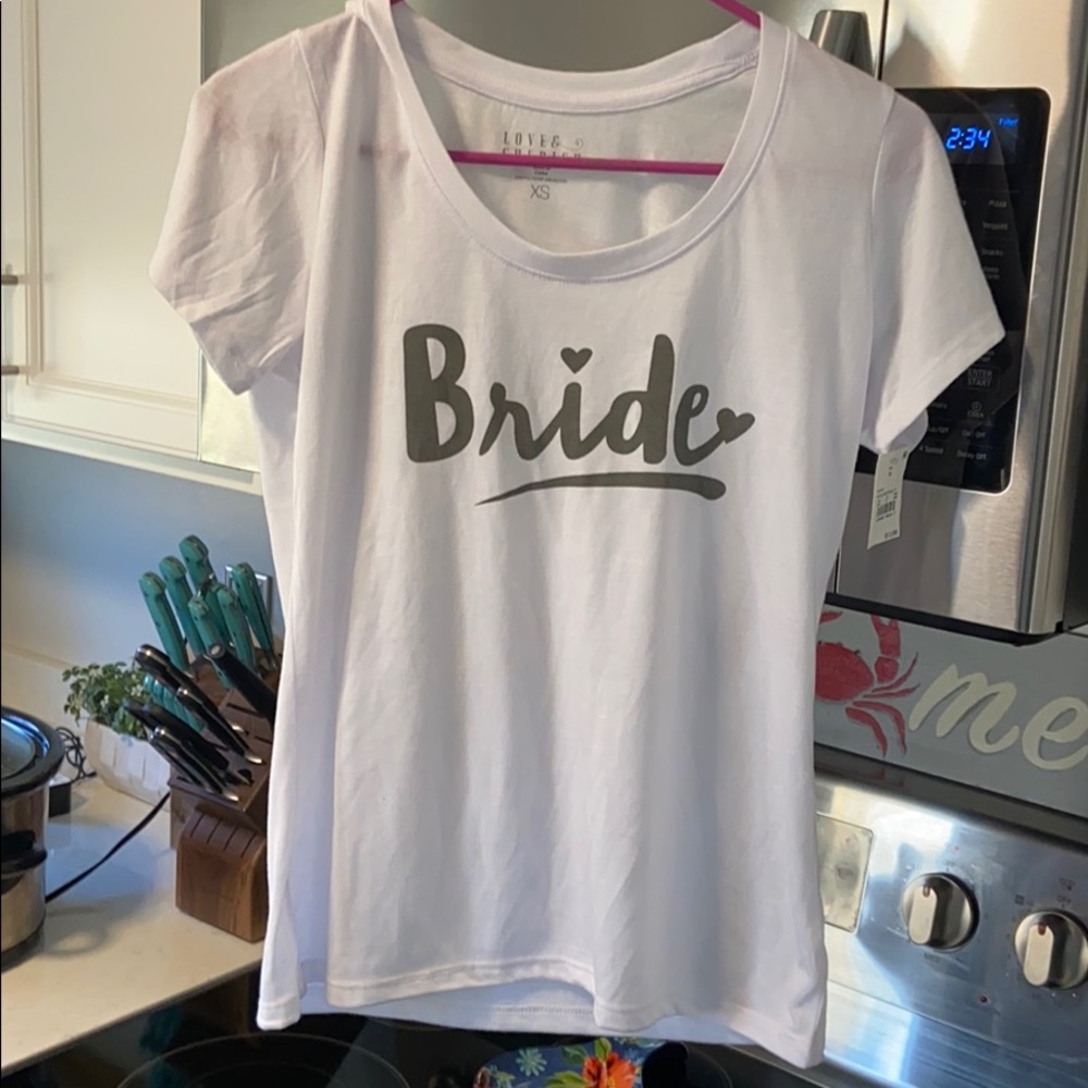 NWT!! Bride tee shirt